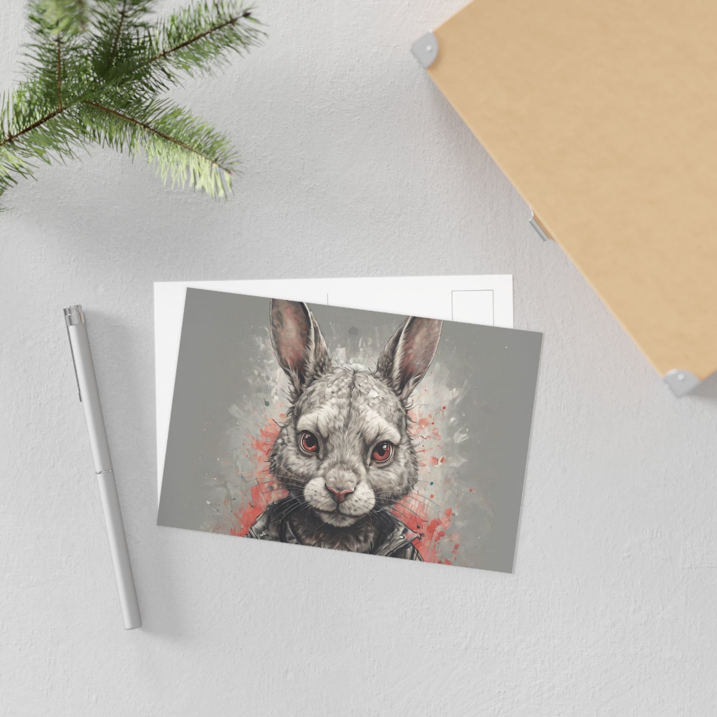 Bad bunny postikortti