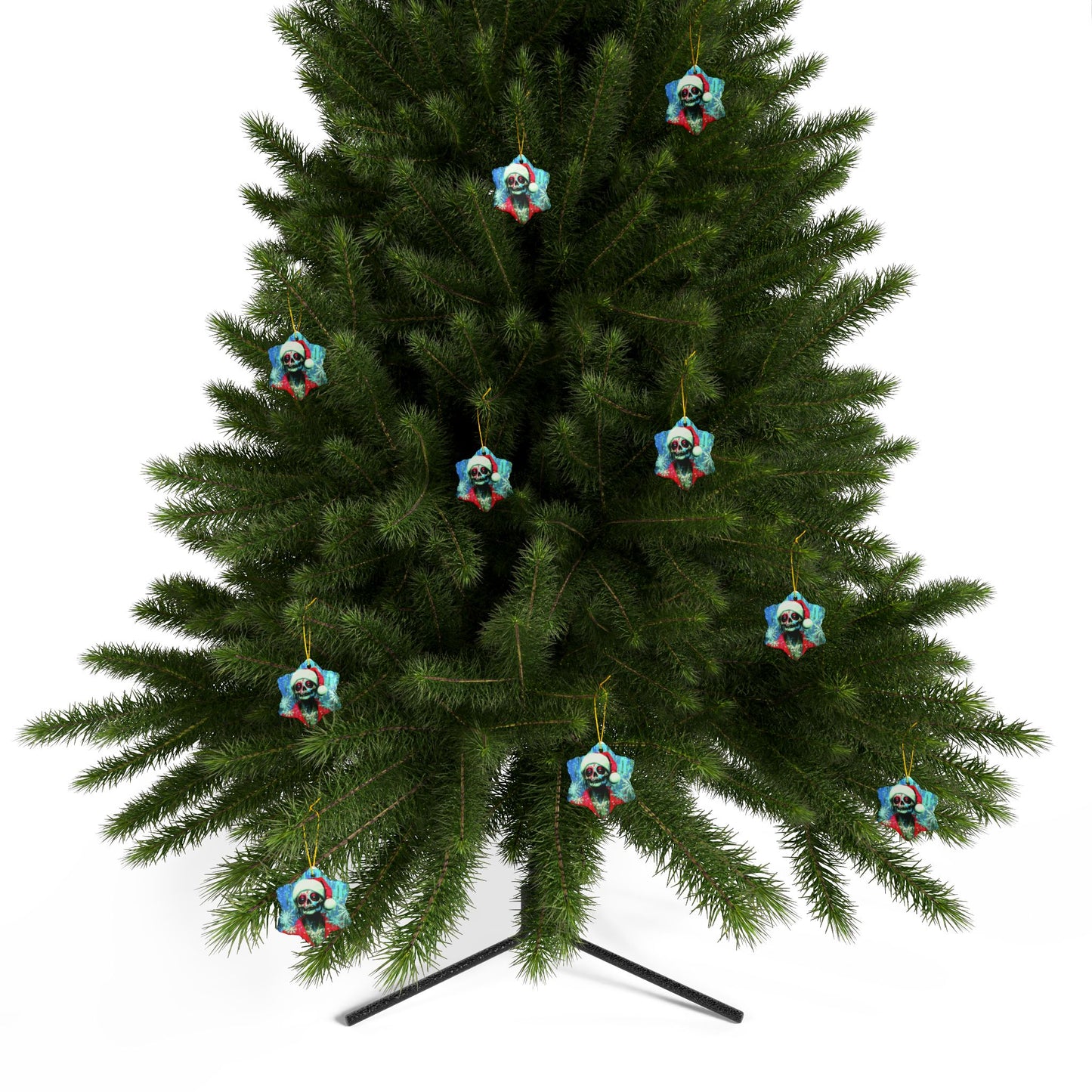 Keraaminen koriste, Creepy Santa (1kpl, 3kpl, 5kpl, 10kpl)