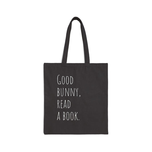 Puuvillainen kangaskassi Good bunny