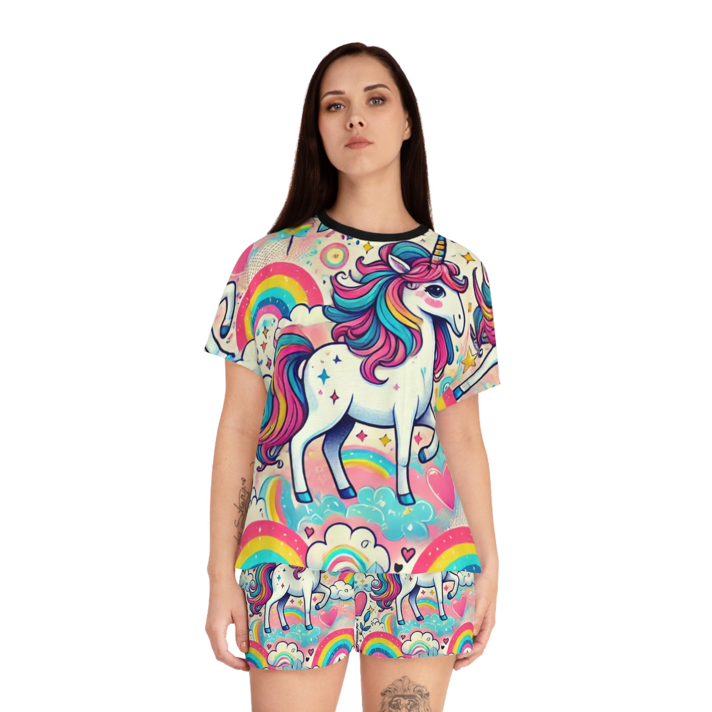 Naisten pyjamasetti Unicorn