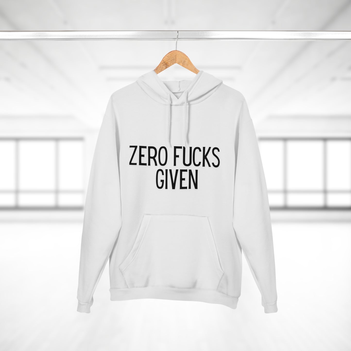Zero fucks given huppari