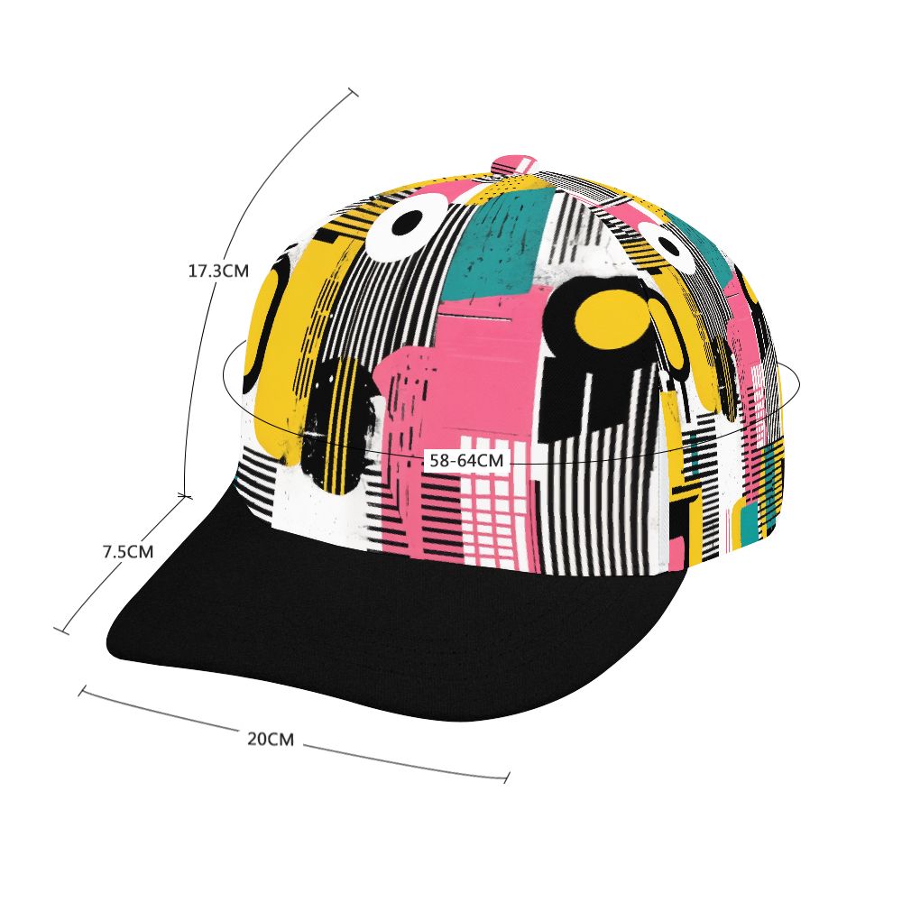 Snapback lippis, urban colors