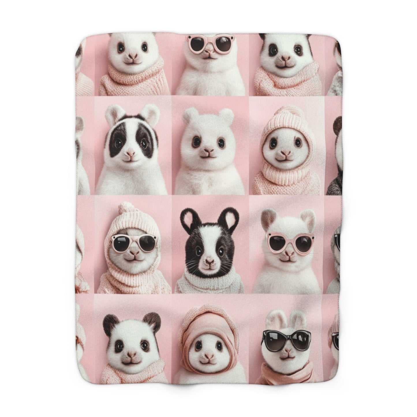 Sherpa Fleece Blanket -cuteness overload