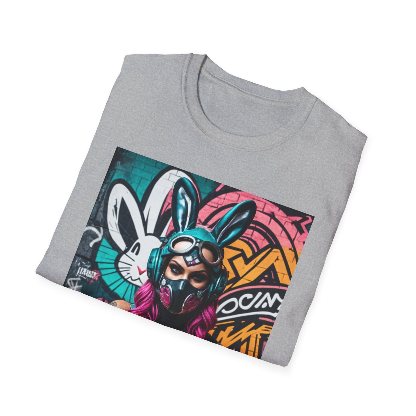 Unisex Softstyle T-paita, game on