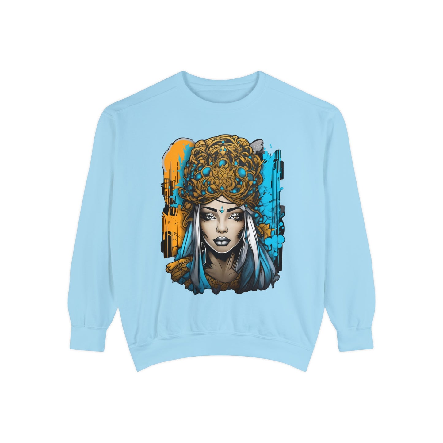 Unisex collegepaita, urban queen