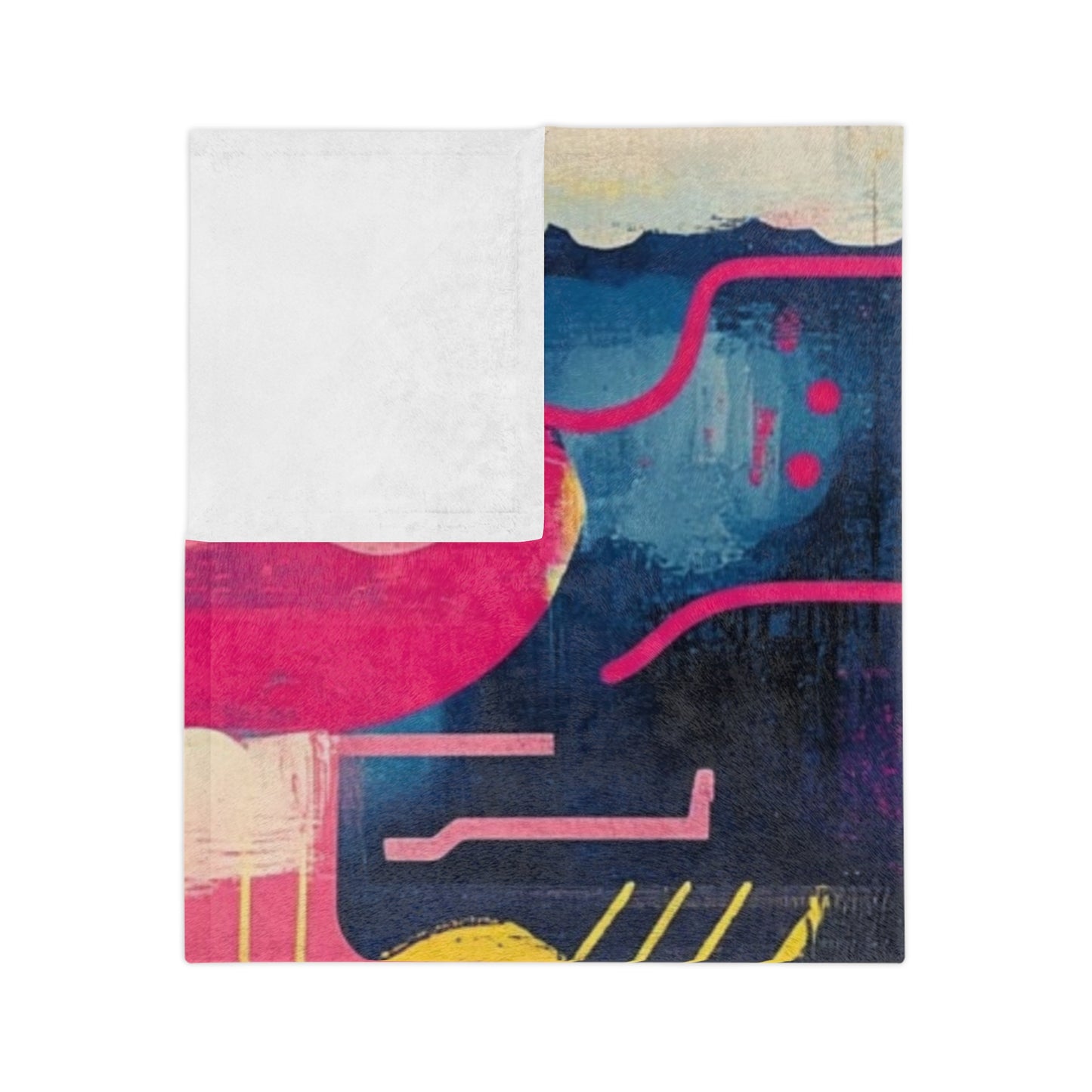 Superpehmeä Dark skies Fleece-viltti