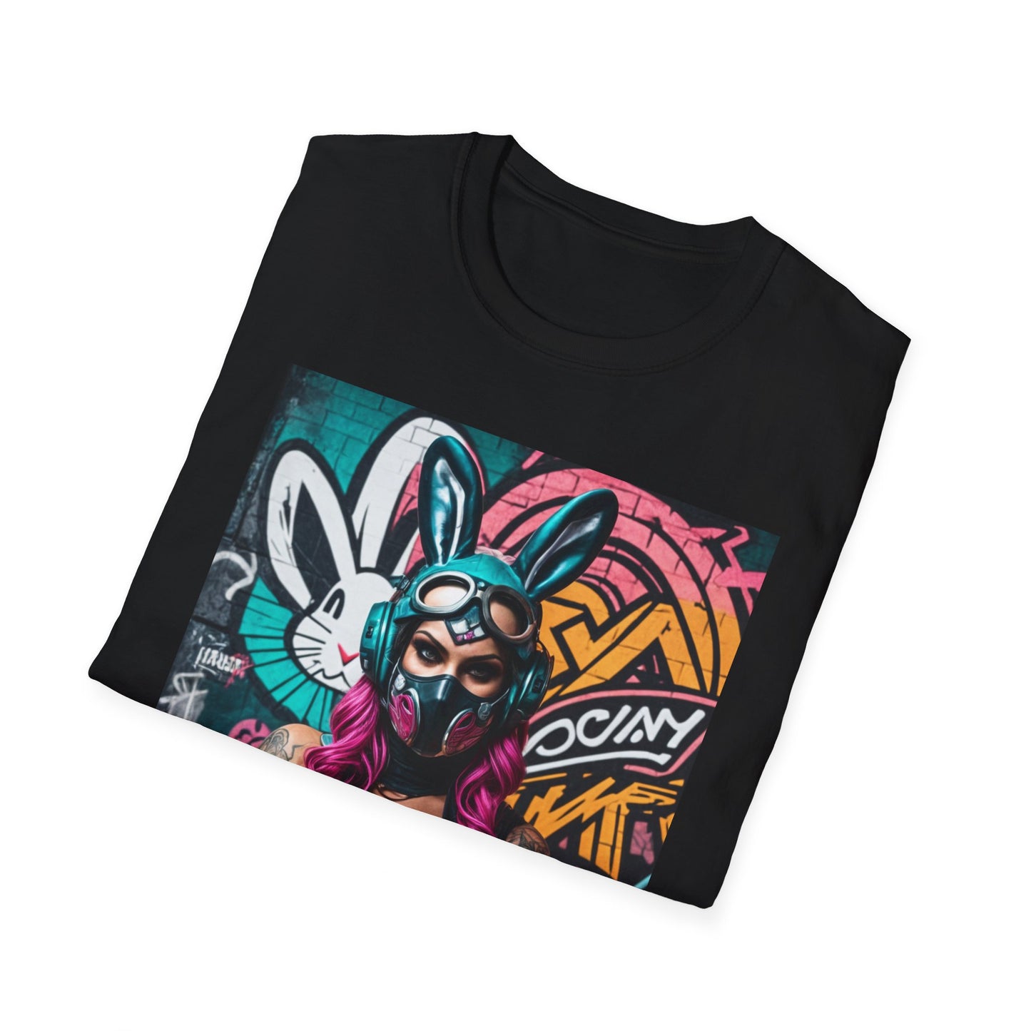 Unisex Softstyle T-paita, game on