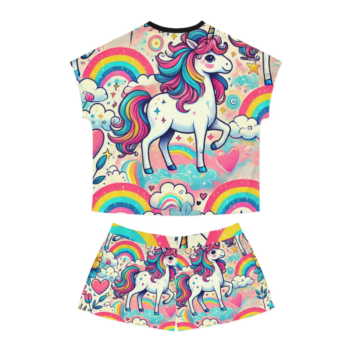 Naisten pyjamasetti Unicorn