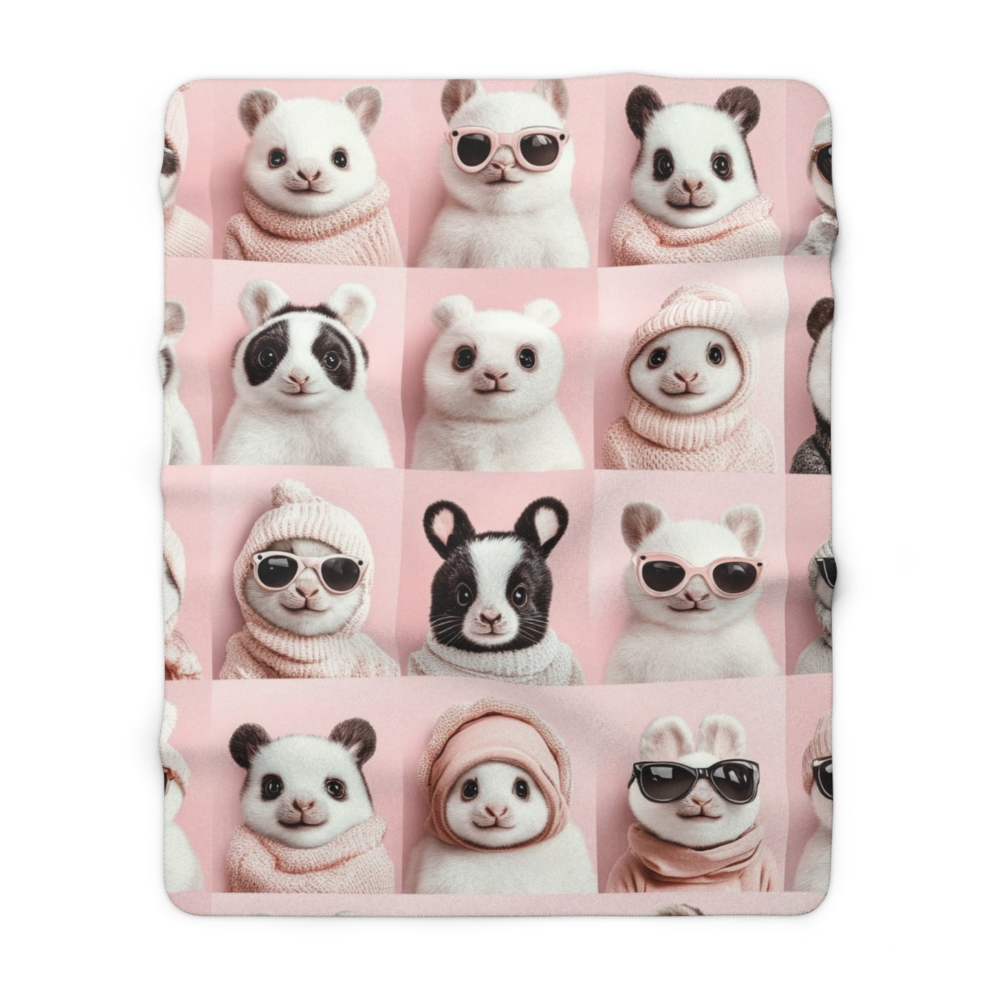 Sherpa Fleece Blanket -cuteness overload