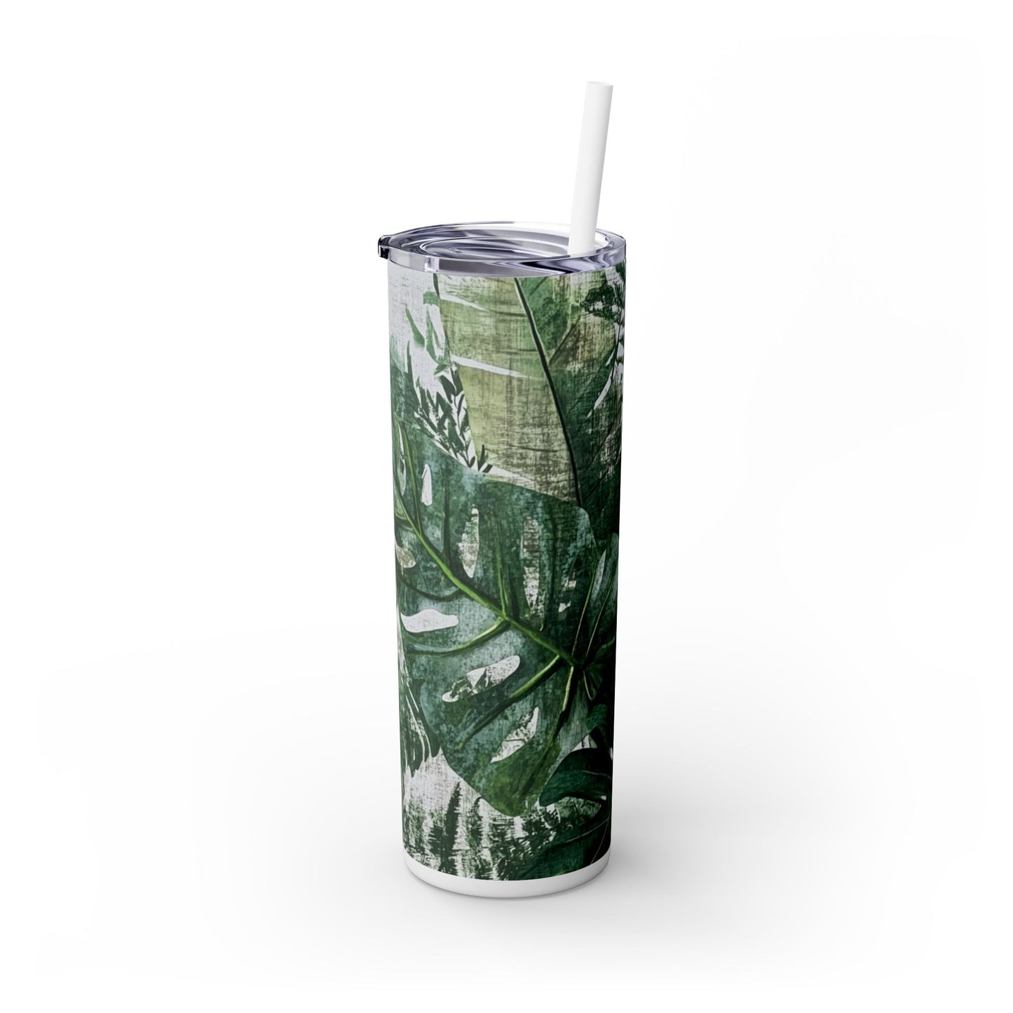 Skinny Tumbler pillillä - Monster Monstera