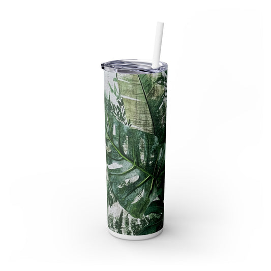Skinny Tumbler pillillä - Monster Monstera