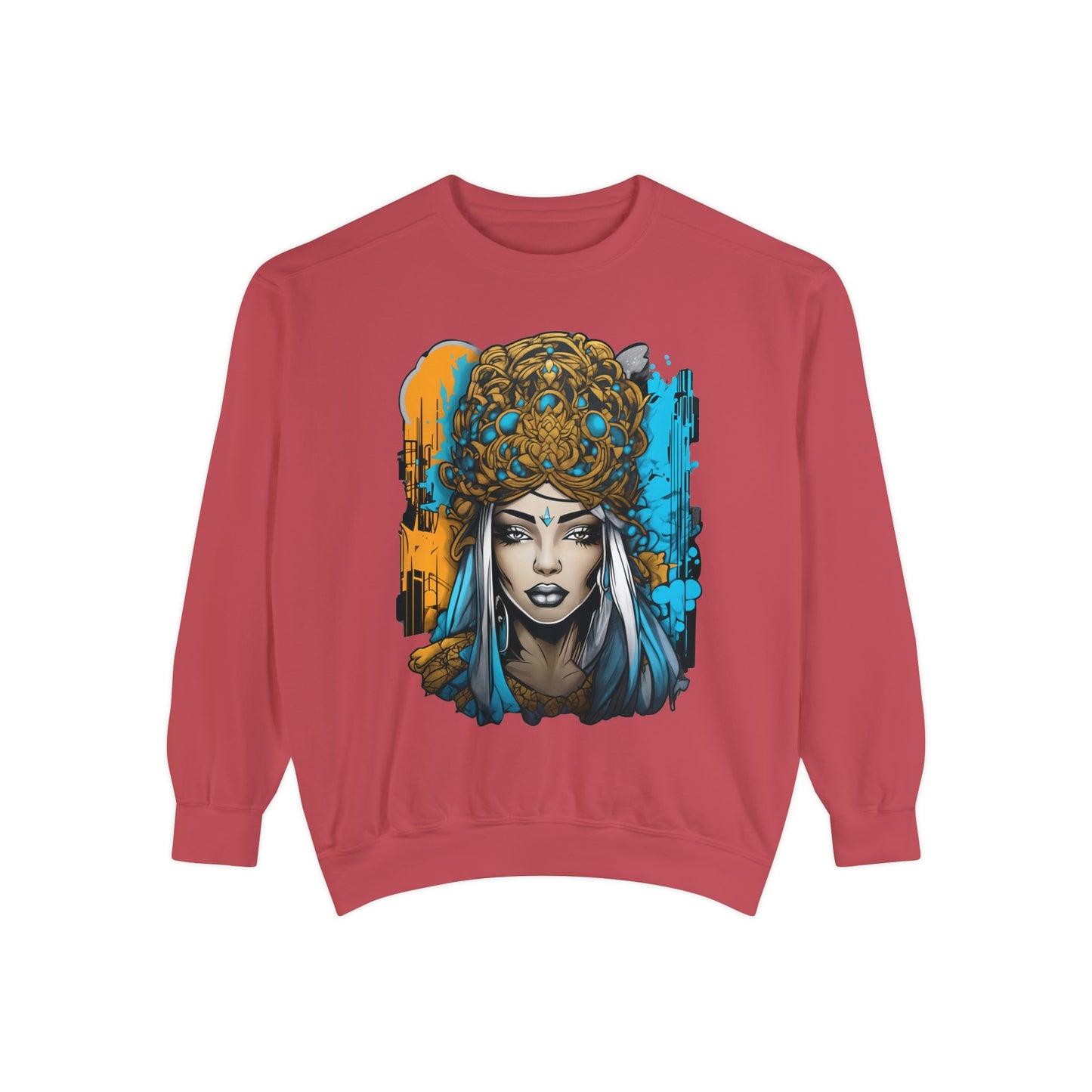 Unisex collegepaita, urban queen