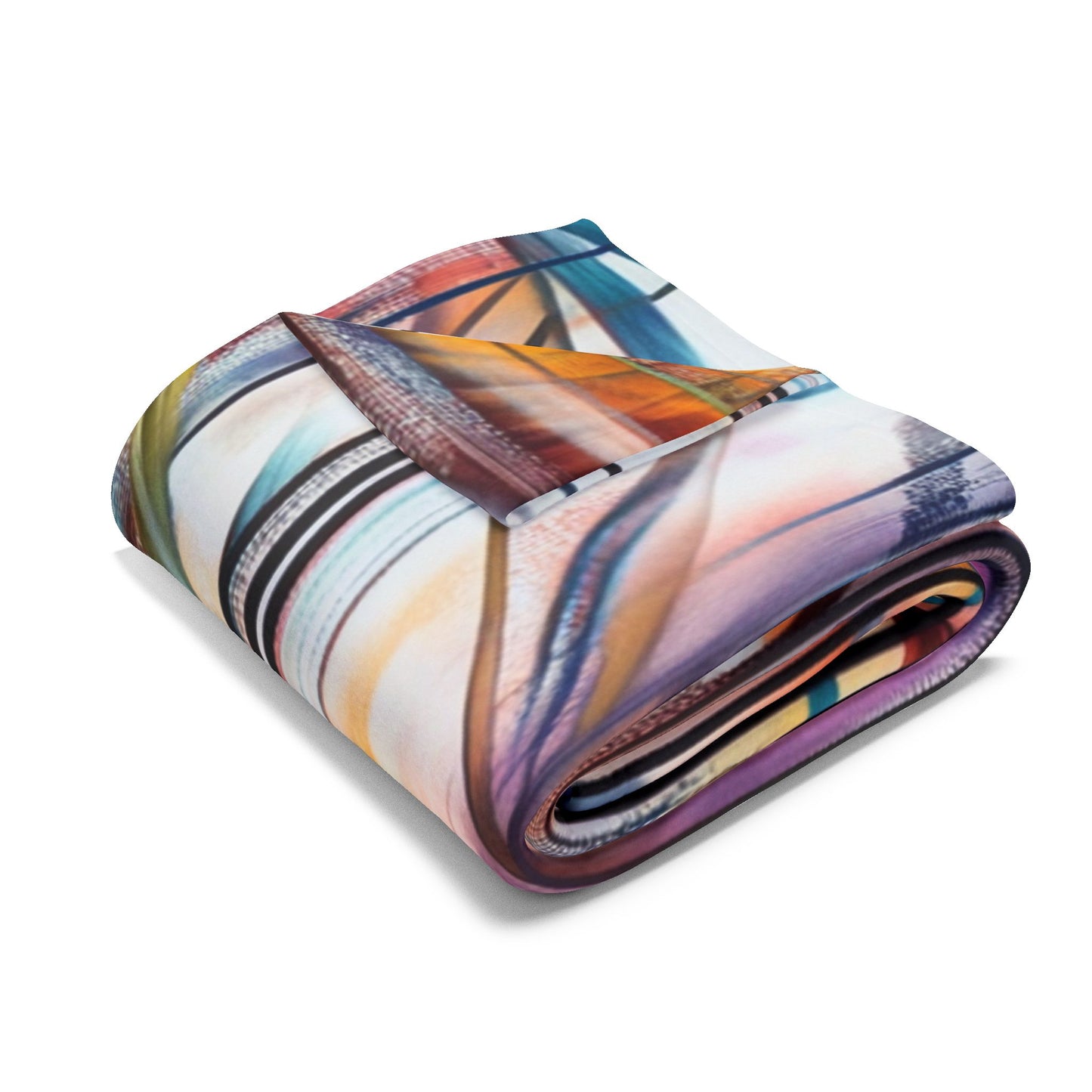 Arctic Fleece Blanket - Jungle Graffiti