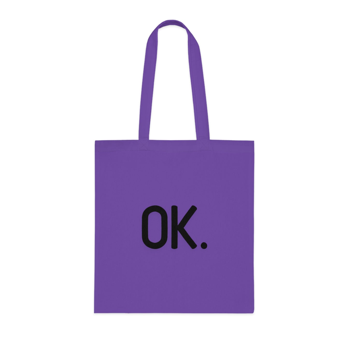 Cotton bag, OK.