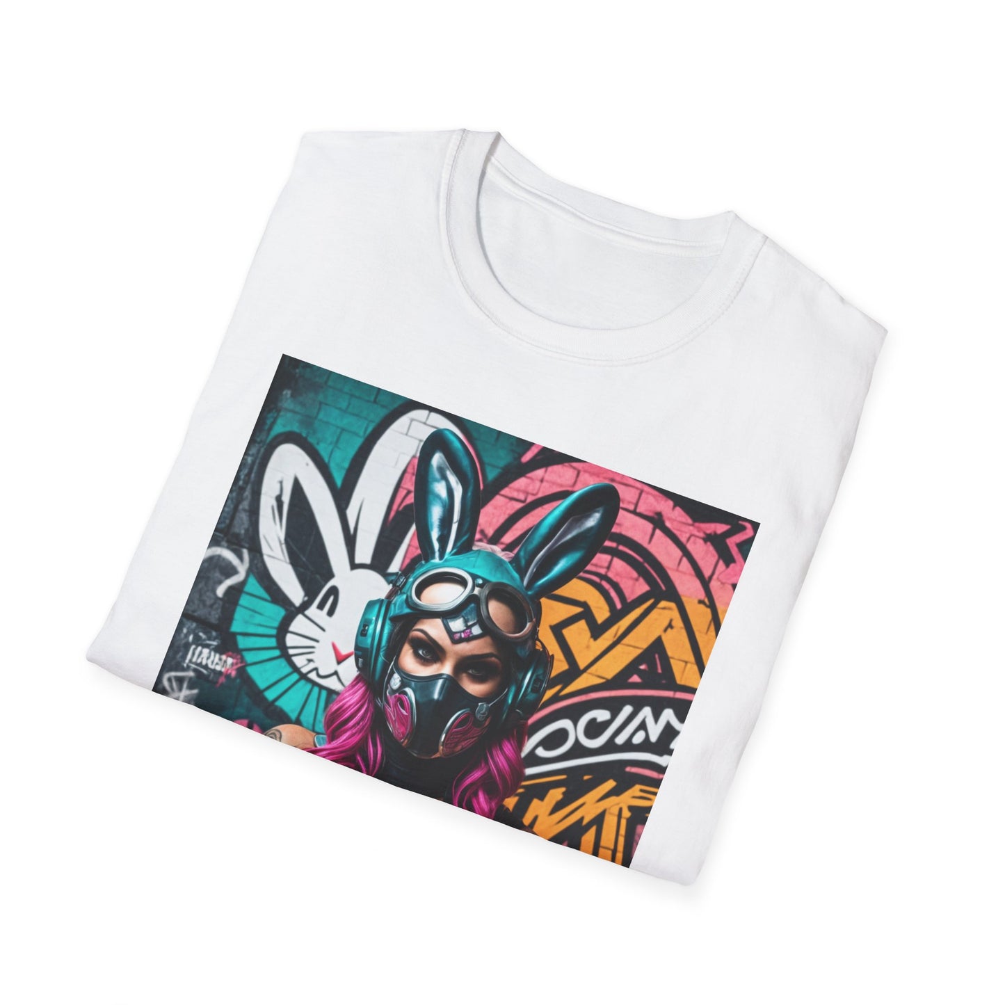 Unisex Softstyle T-paita, game on