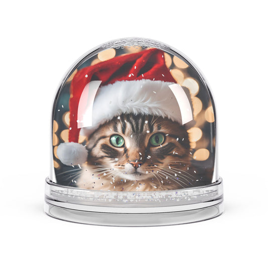 Cute kitty lumisadepallo