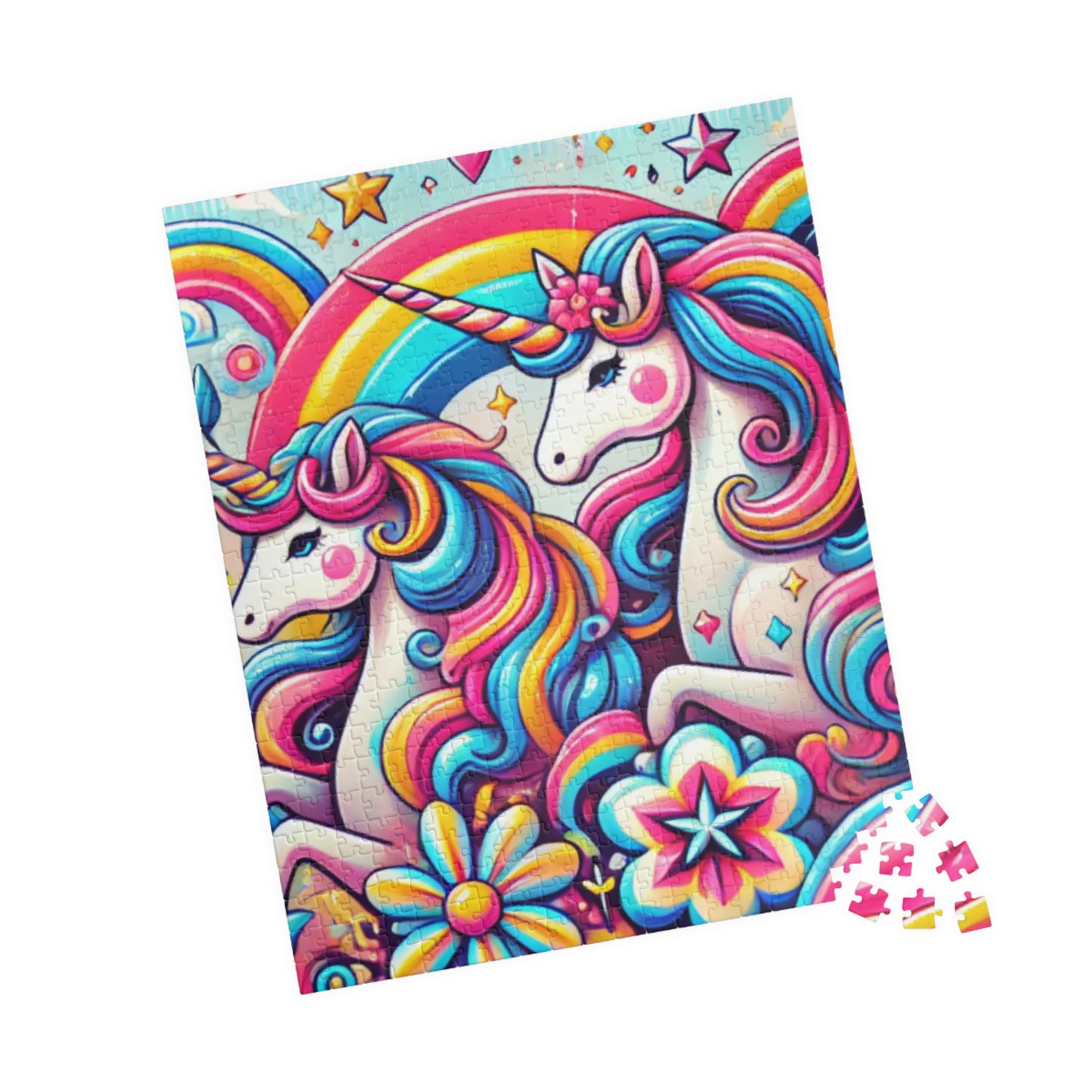 Unicorn palapeli (110, 252, 520, 1014-palaa)