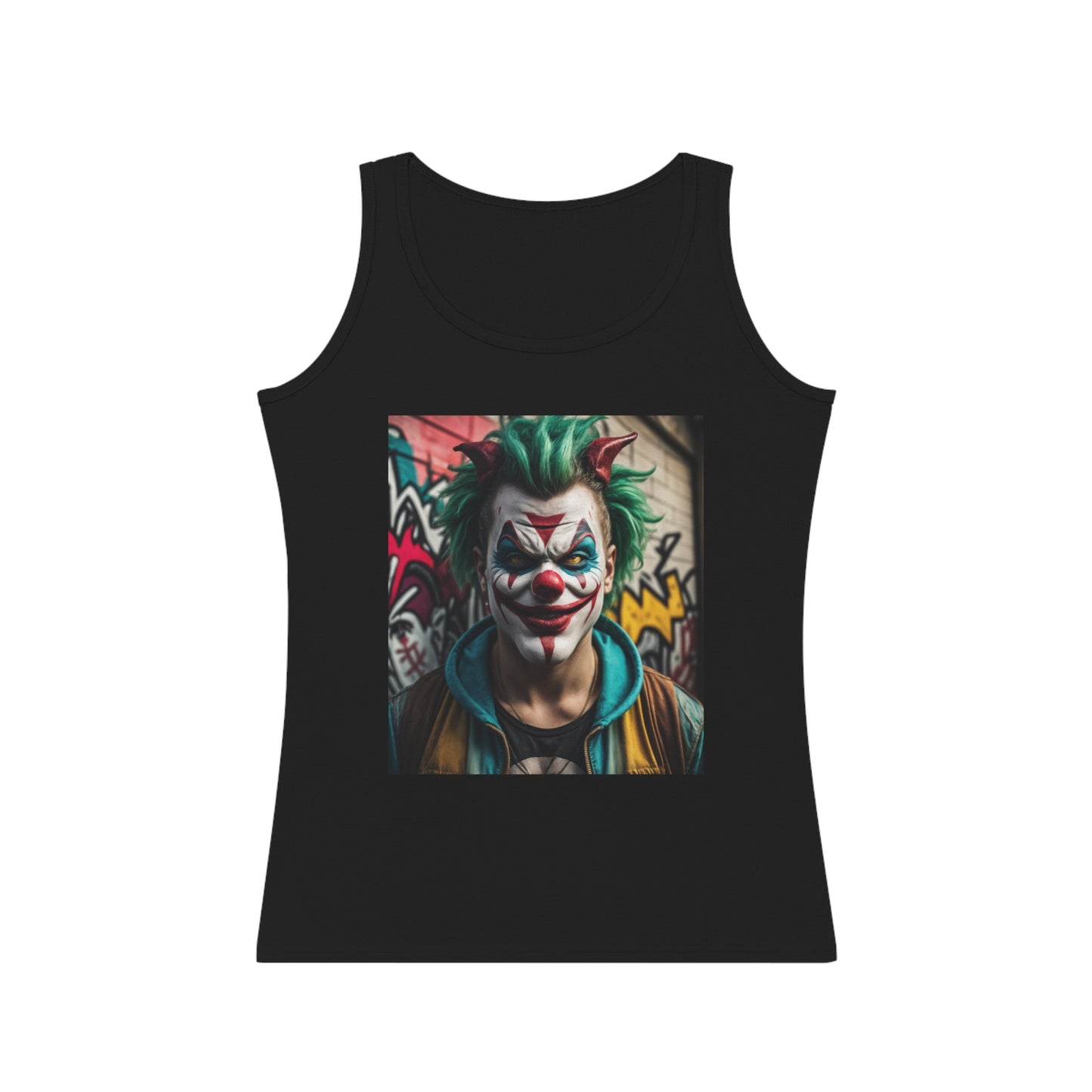 Women's top, he clown