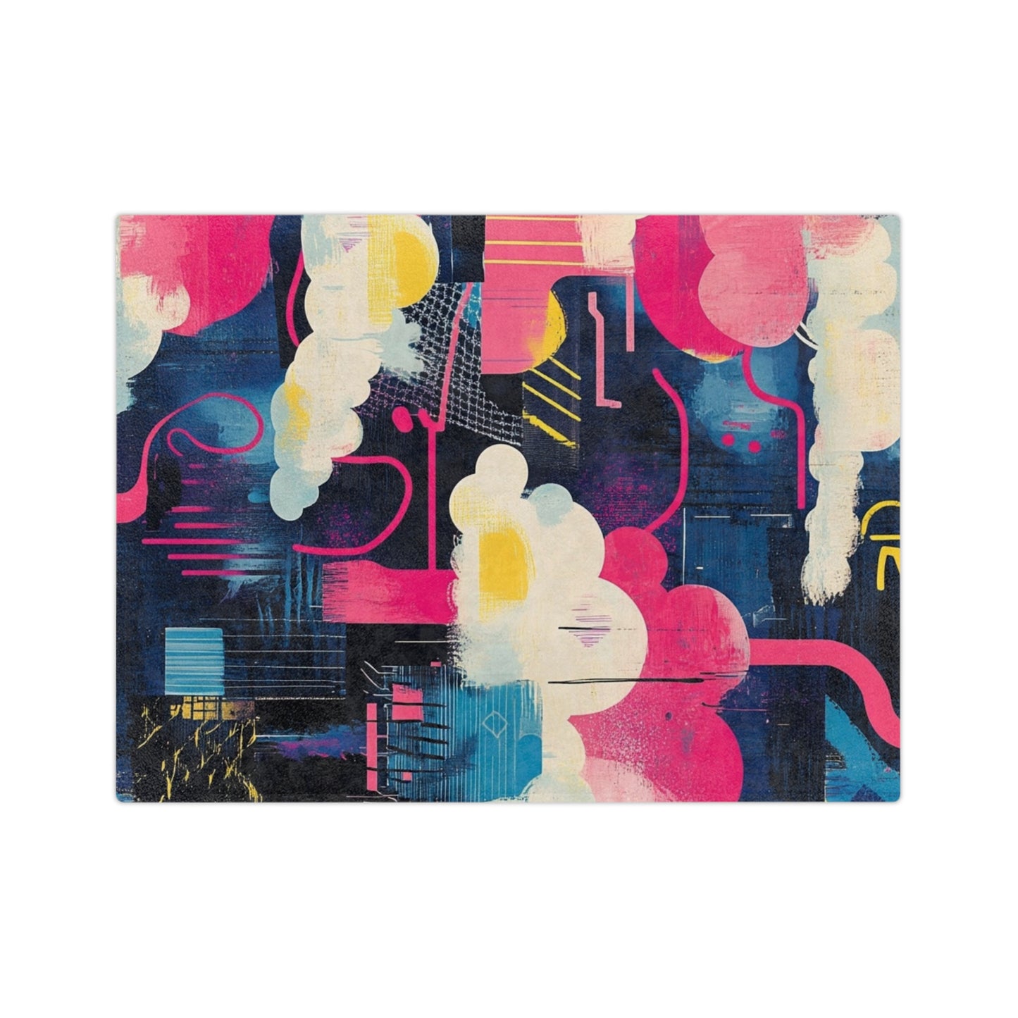 Superpehmeä Dark skies Fleece-viltti
