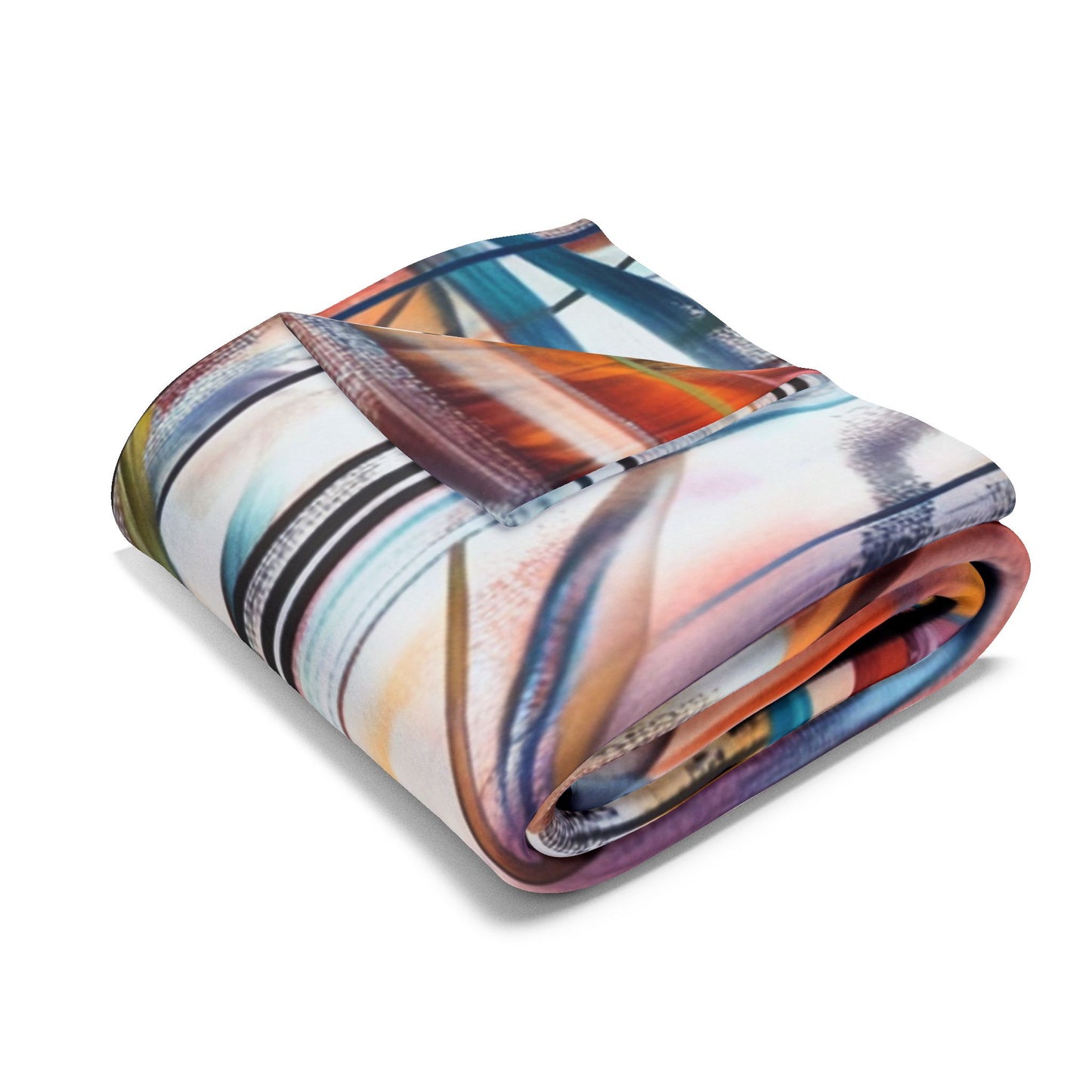 Arctic Fleece Blanket - Jungle Graffiti