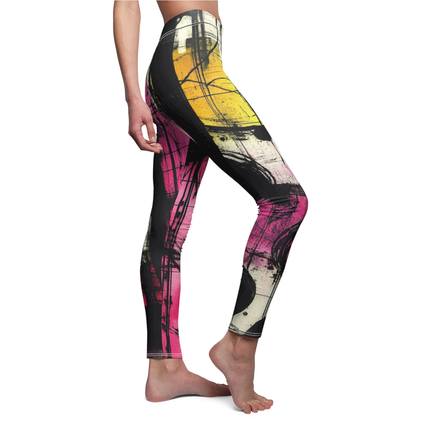 Naisten legginssit – Näyttävä koko printti