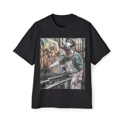 Miesten modern Viking Oversized T-Paita