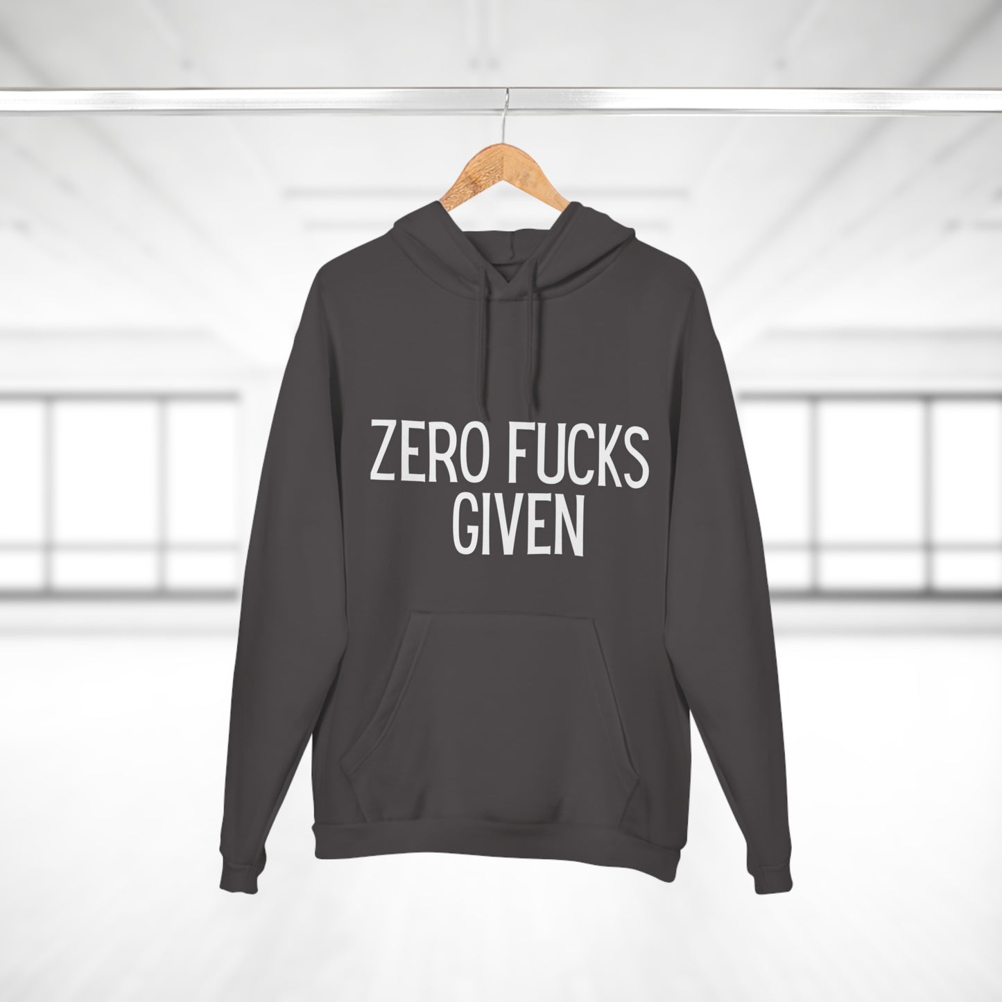 Zero fucks given huppari