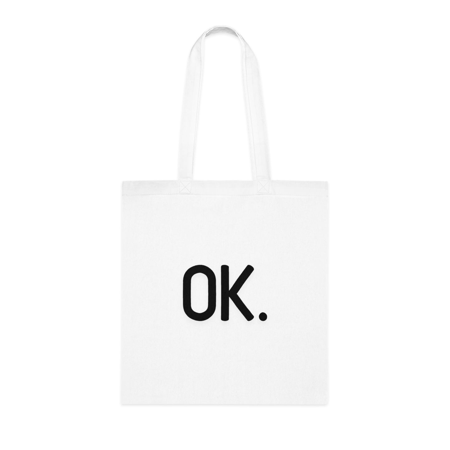 Cotton bag, OK.