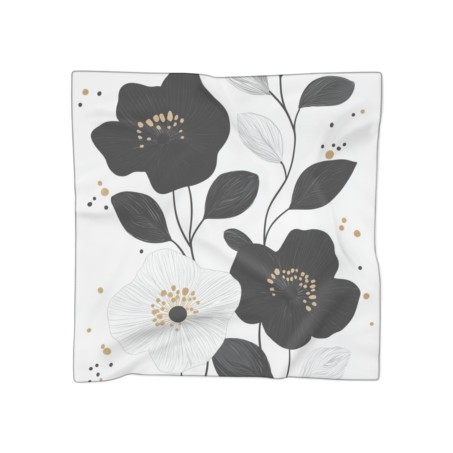 Huivi -Floral Minimalist Drama