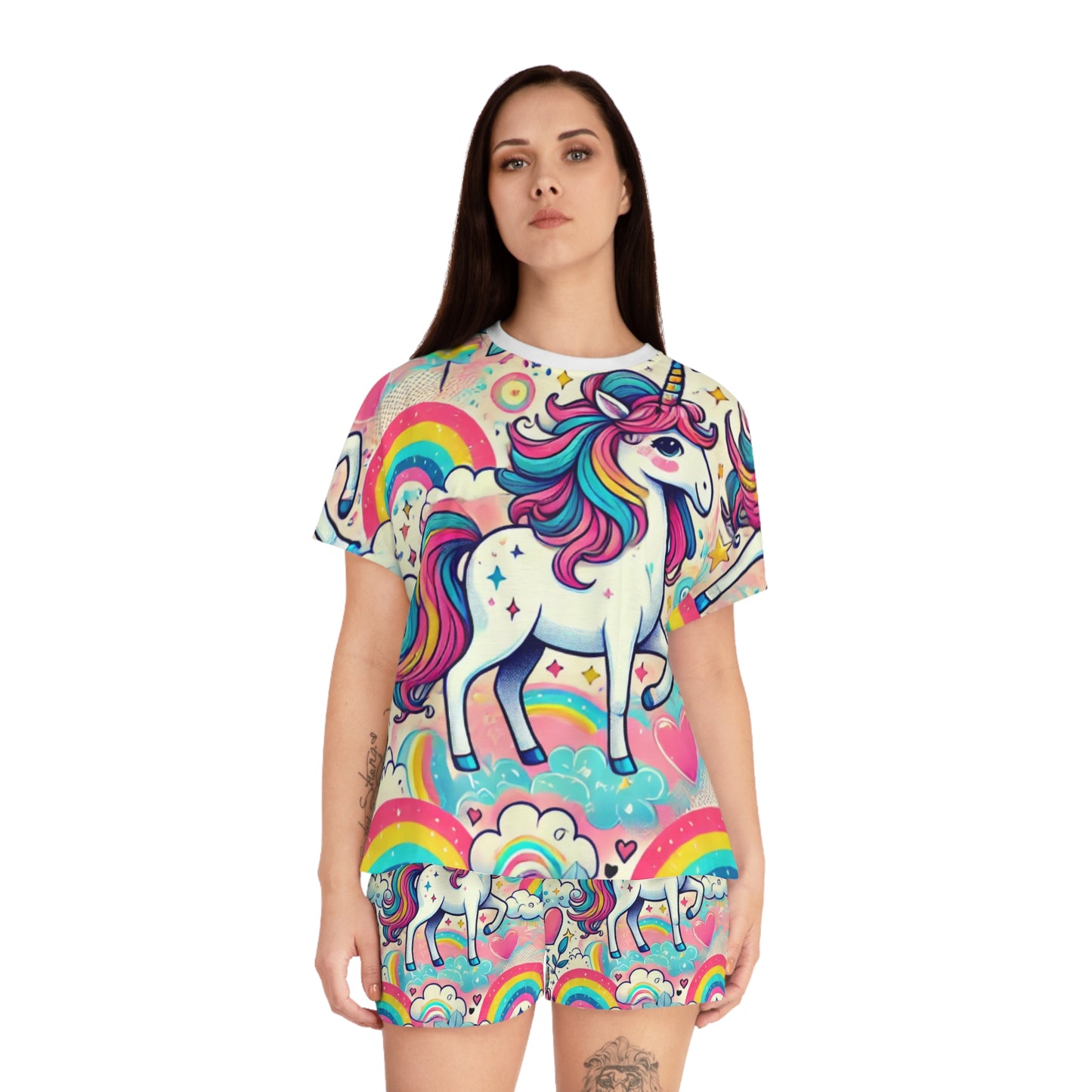 Naisten pyjamasetti Unicorn