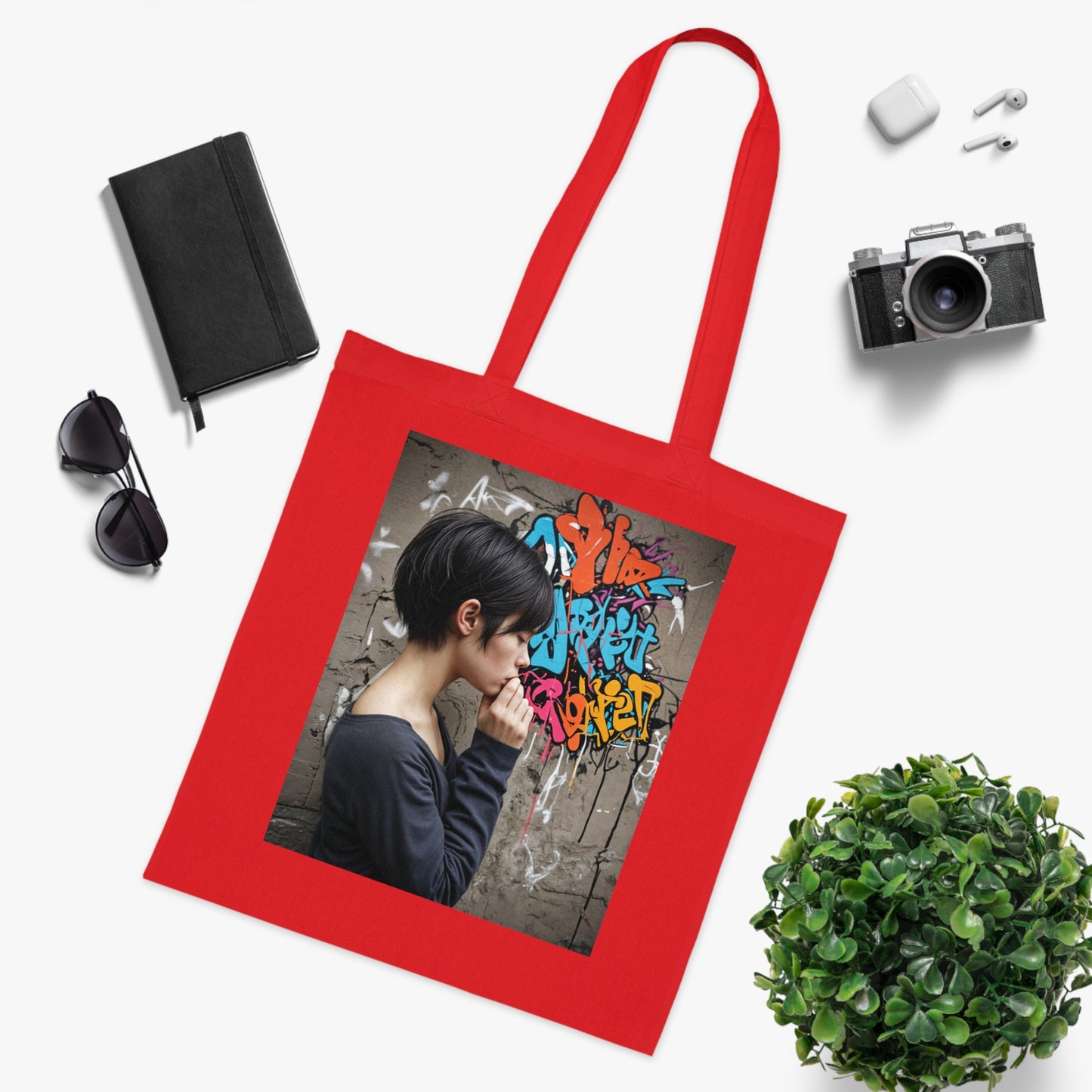 Cotton bag, introvert