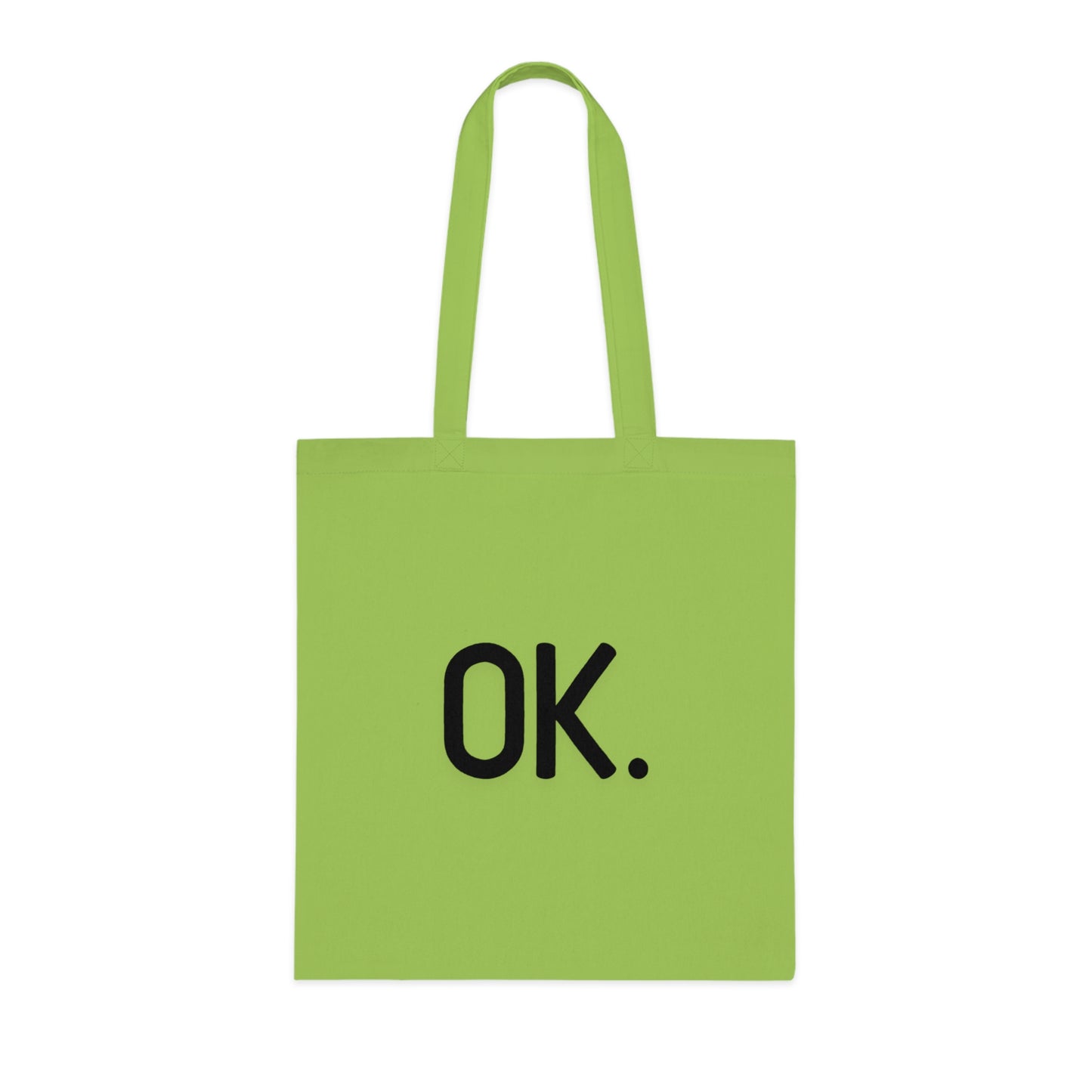 Cotton bag, OK.