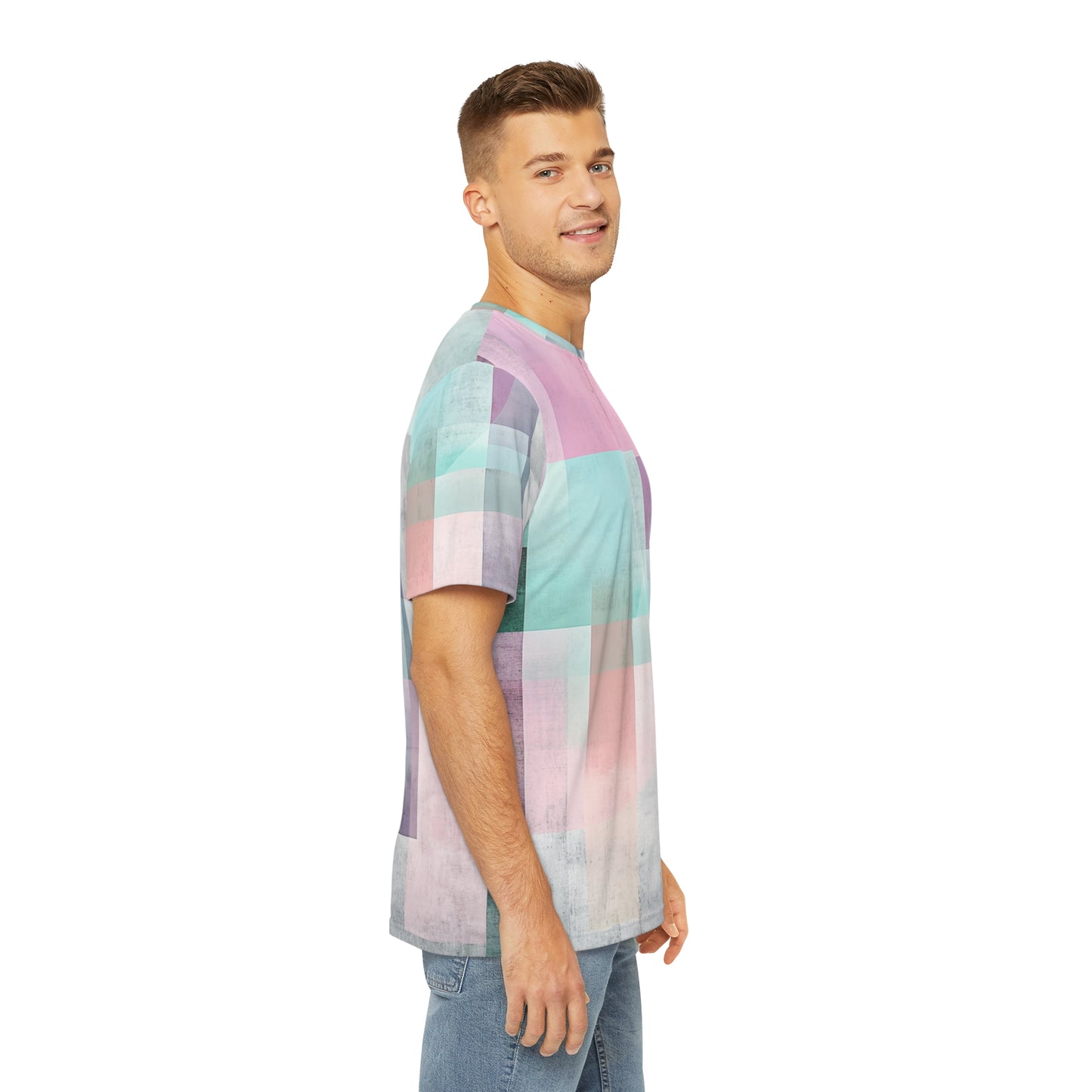 Miesten T-paita - Pastel Pulse