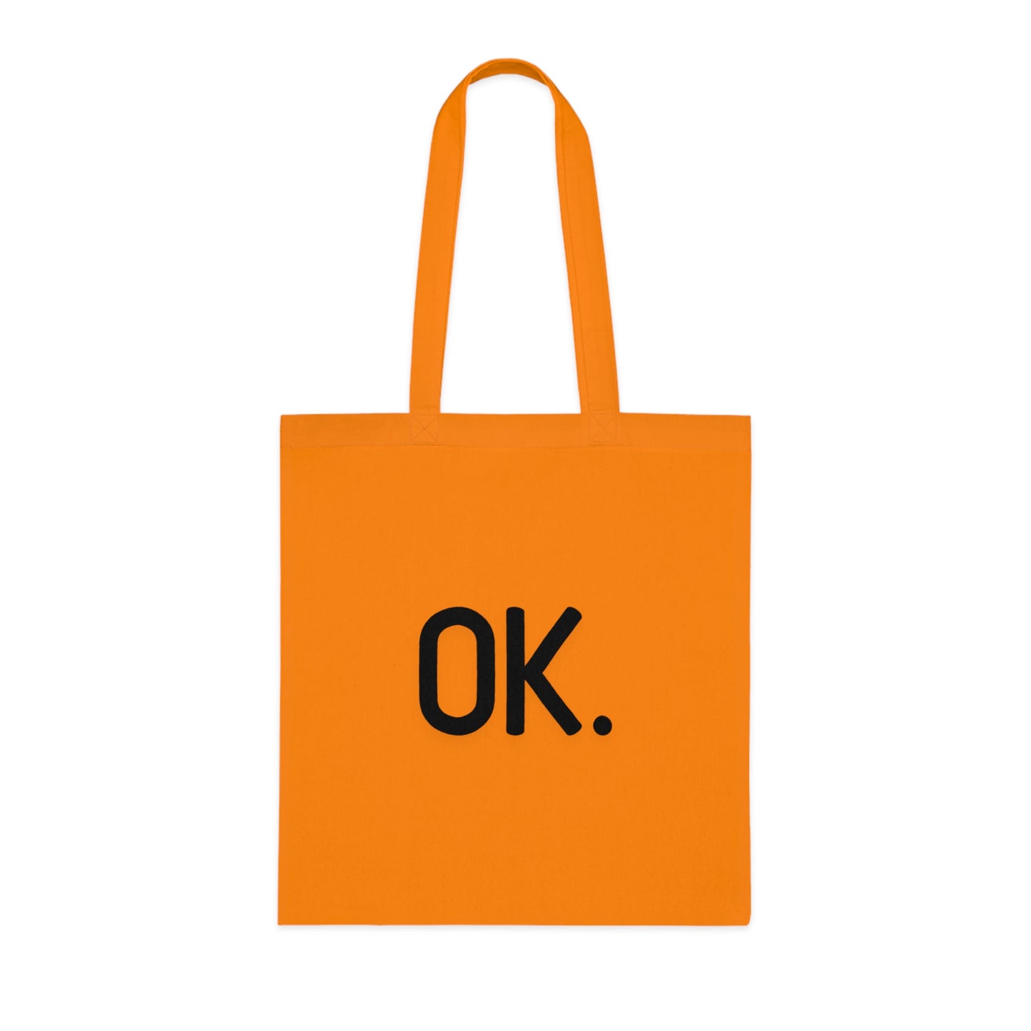 Cotton bag, OK.