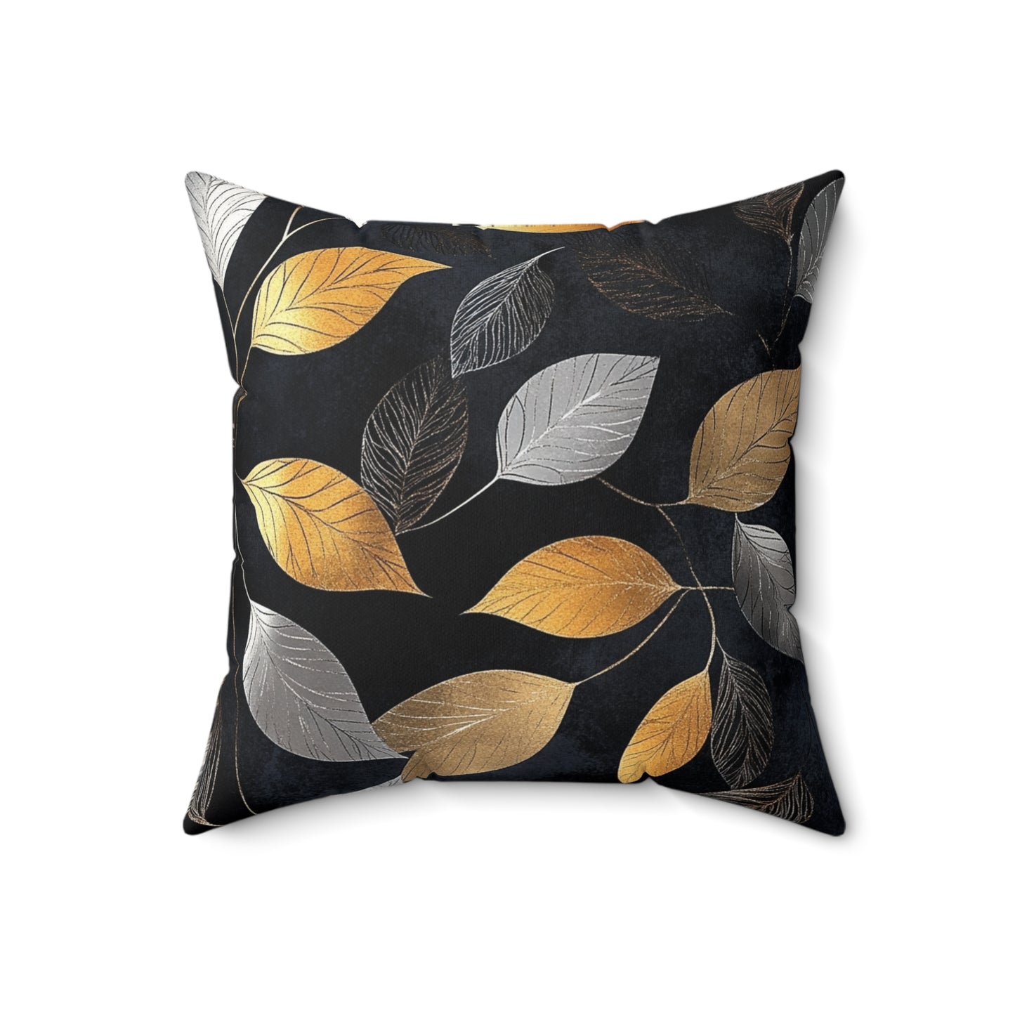 Sisustustyyny -Golden leafs