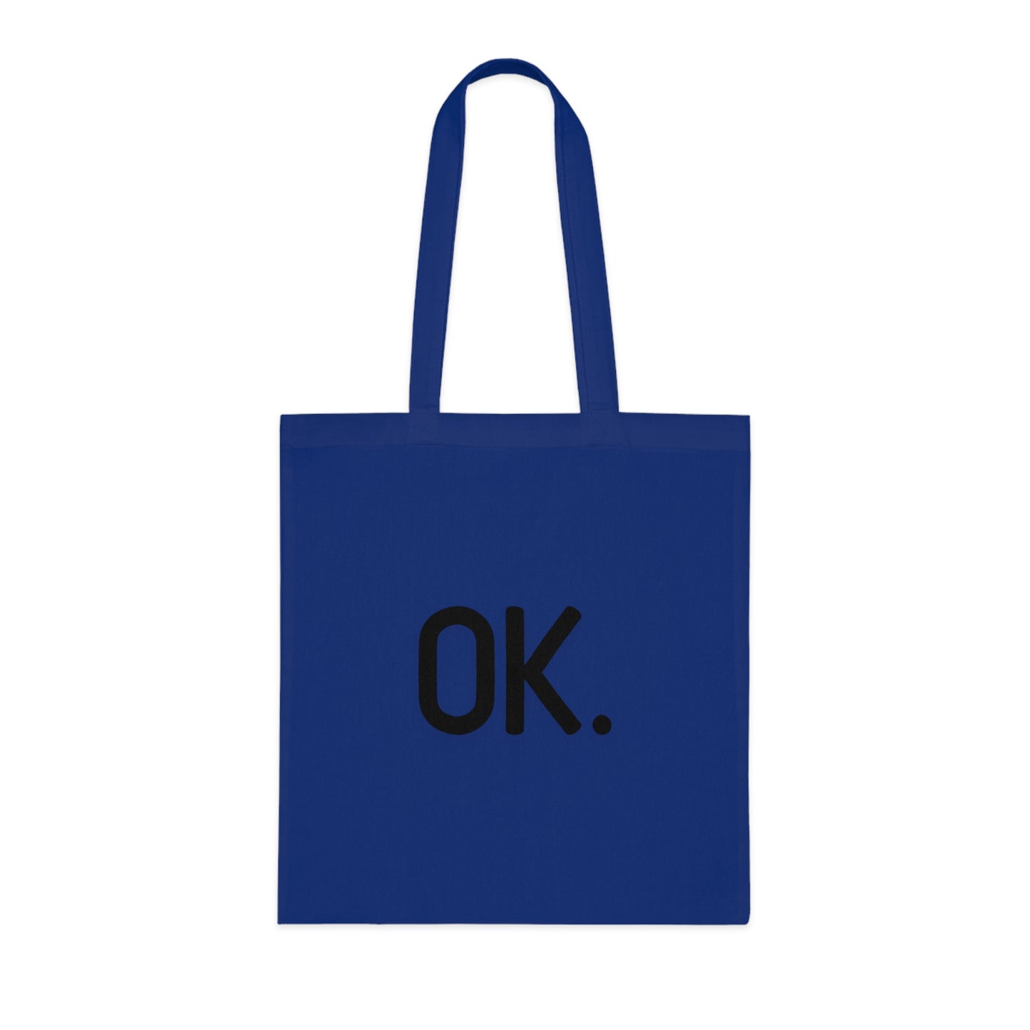 Cotton bag, OK.