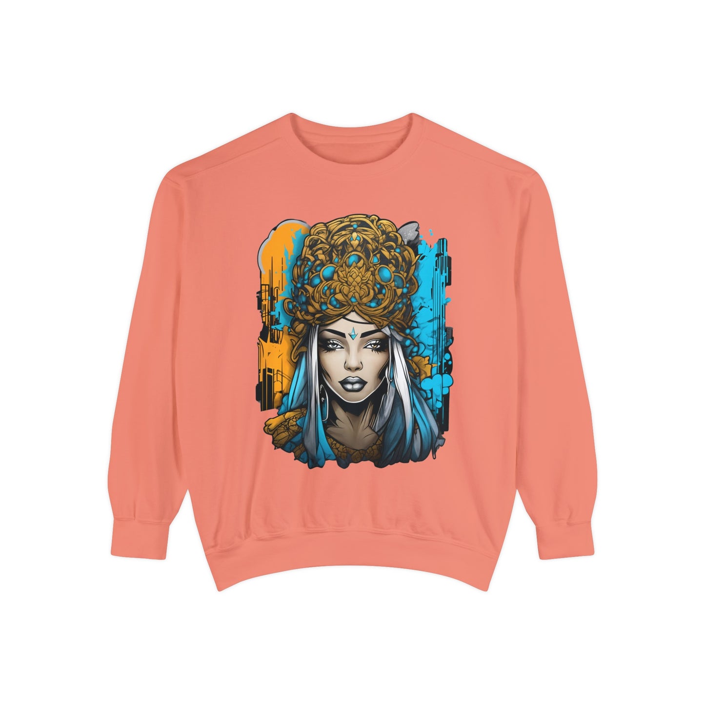 Unisex collegepaita, urban queen