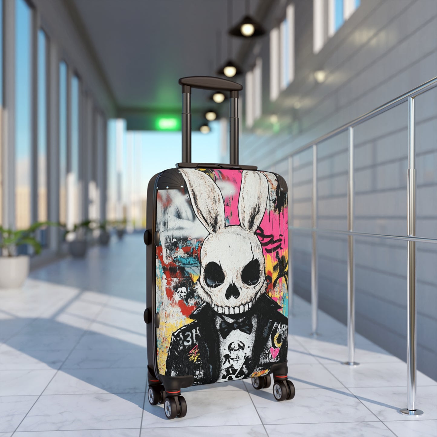 Naughty Rabbit Skull rabbit matkalaukku – matkusta tyylillä