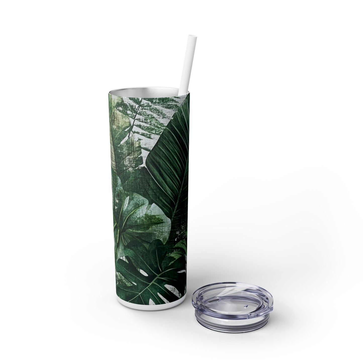 Skinny Tumbler pillillä - Monster Monstera
