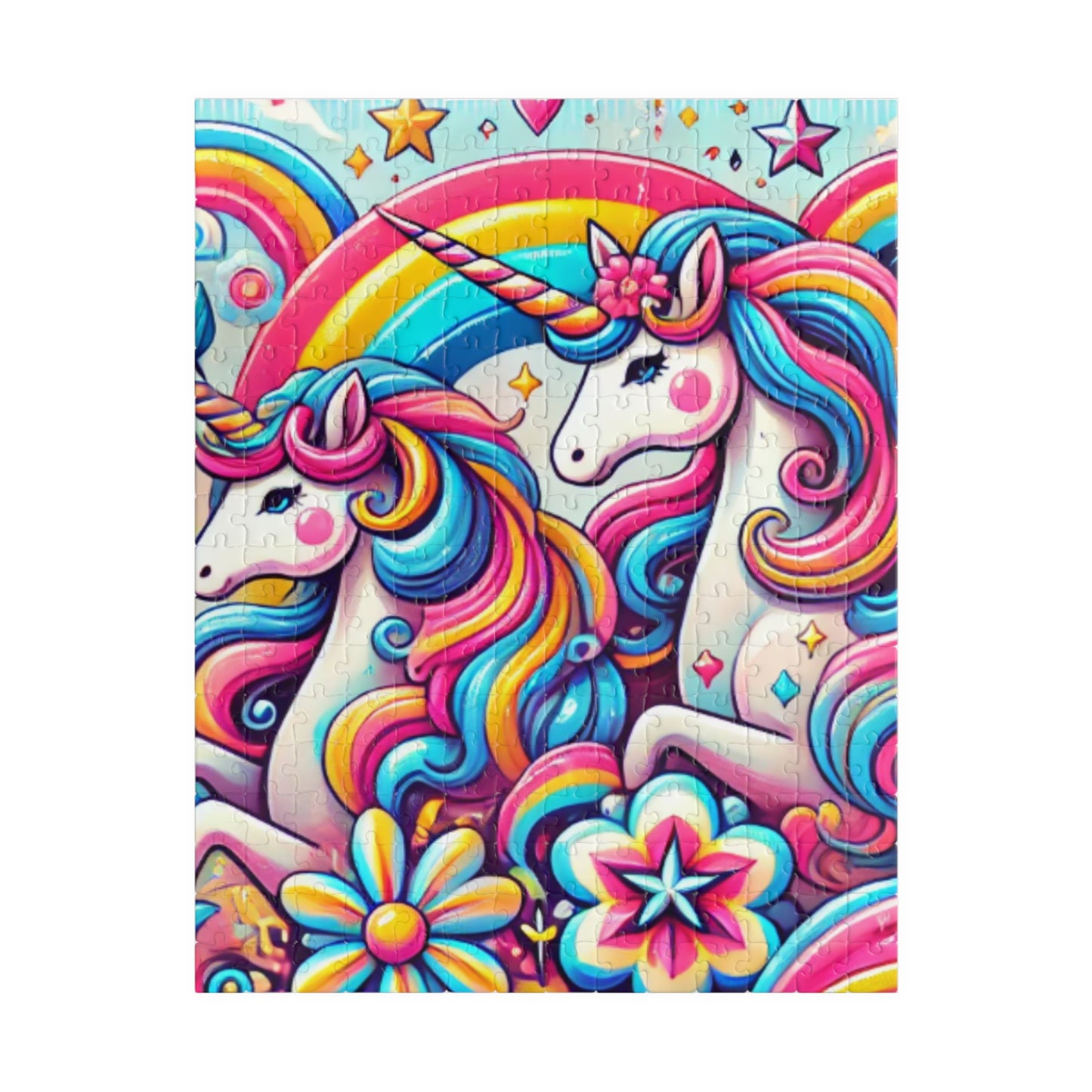 Unicorn palapeli (110, 252, 520, 1014-palaa)
