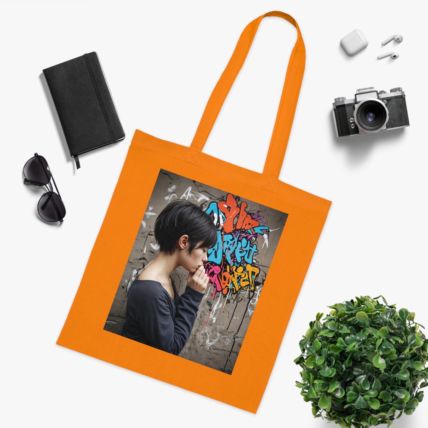 Cotton bag, introvert
