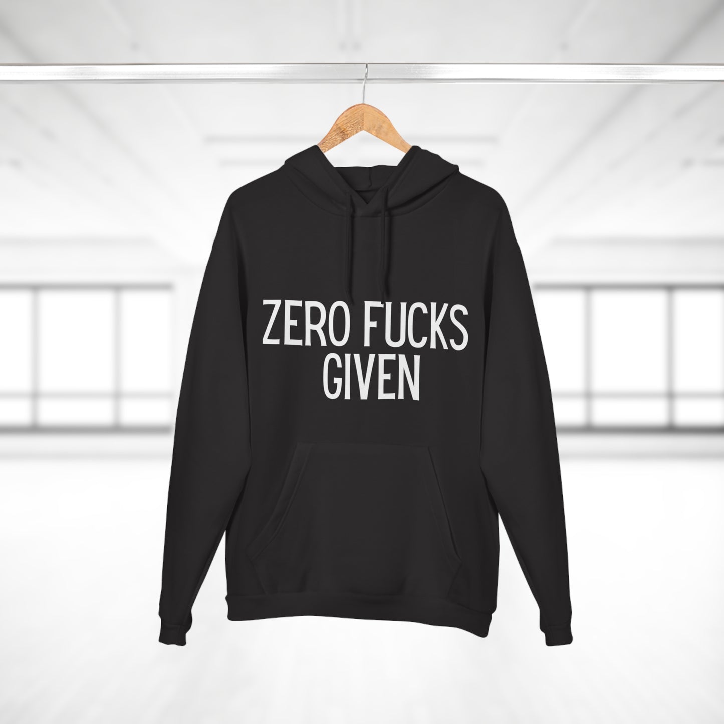 Zero fucks given huppari