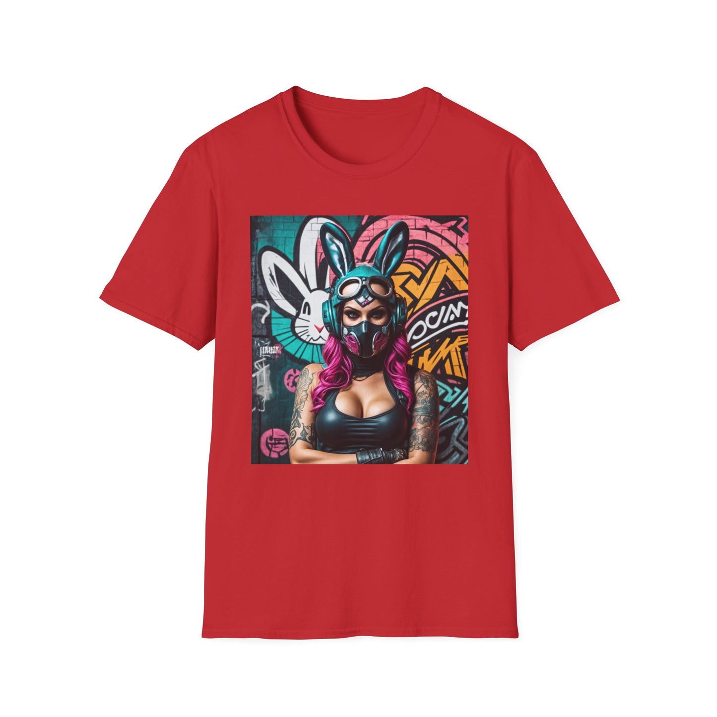 Unisex Softstyle T-paita, game on