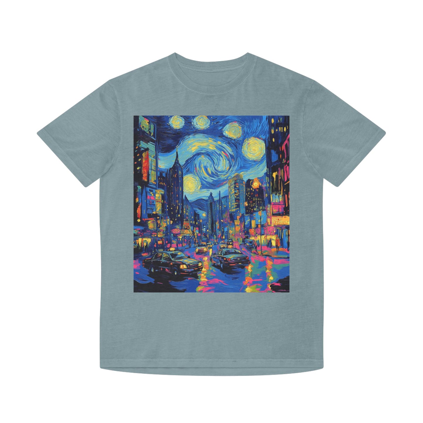 Unisex Faded Shirt  -Starry Night