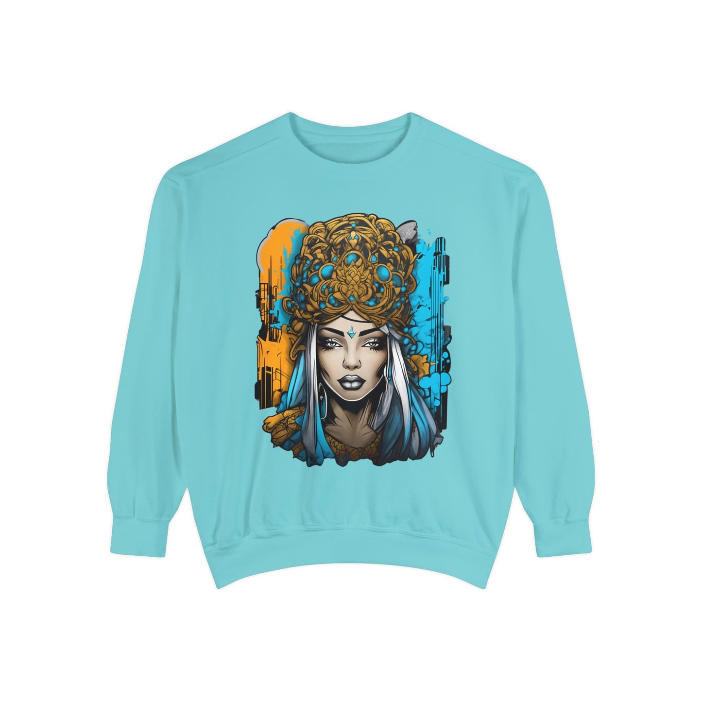 Unisex collegepaita, urban queen