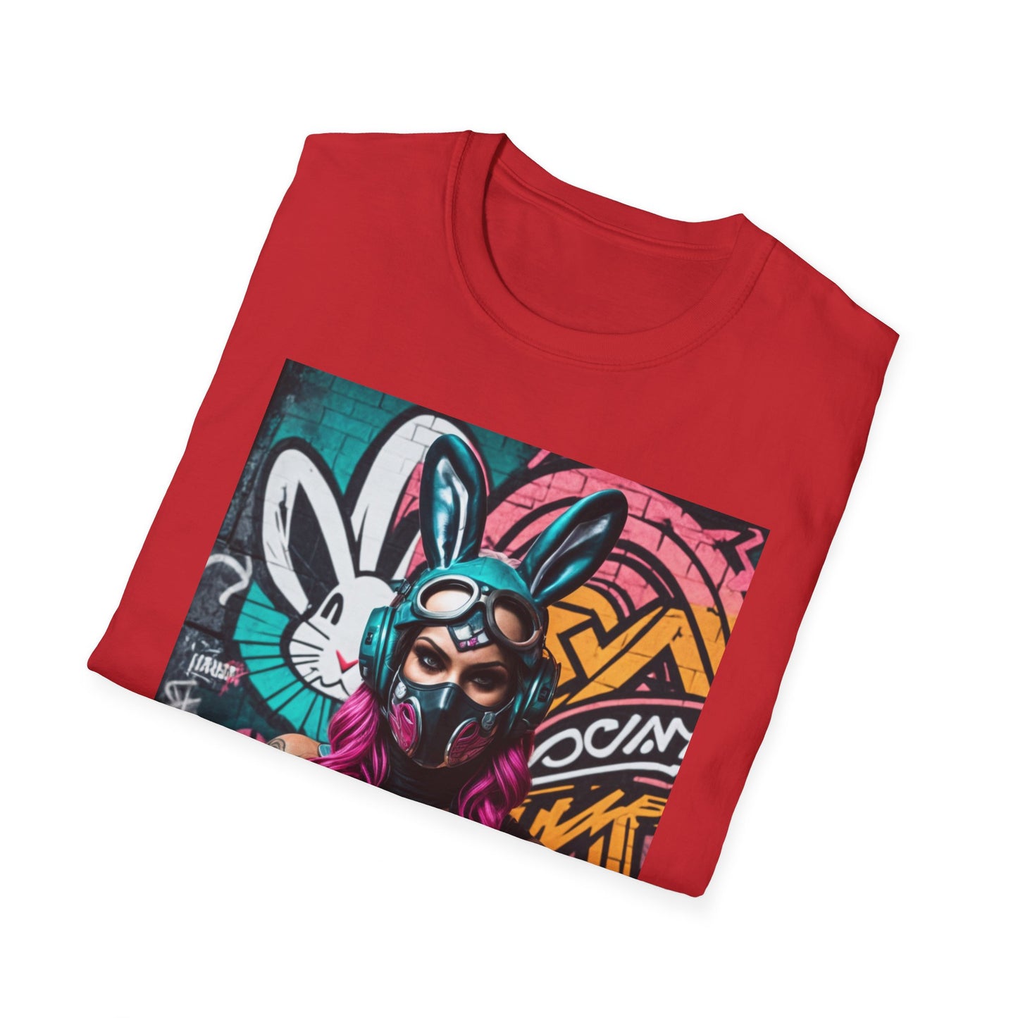Unisex Softstyle T-paita, game on