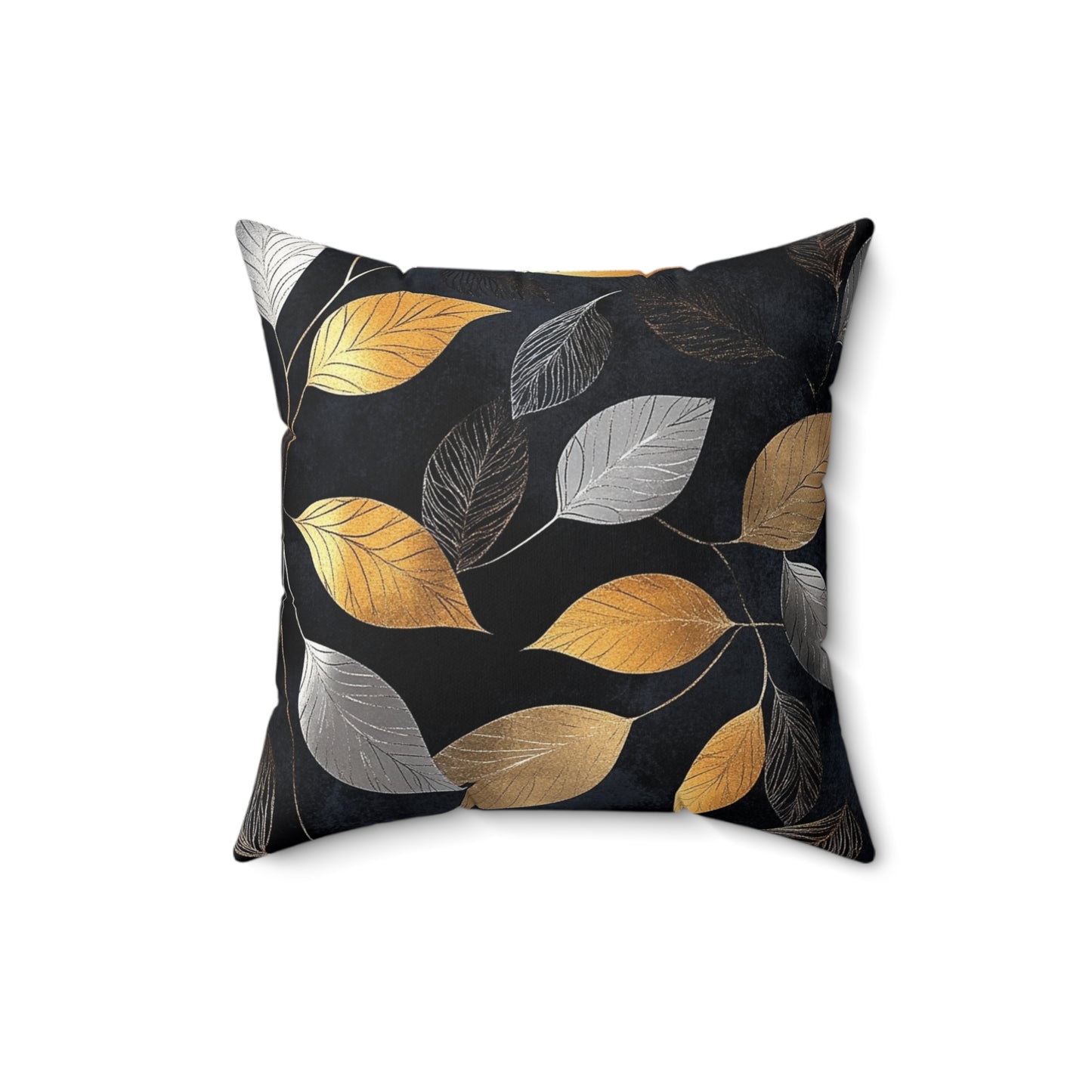 Sisustustyyny -Golden leafs
