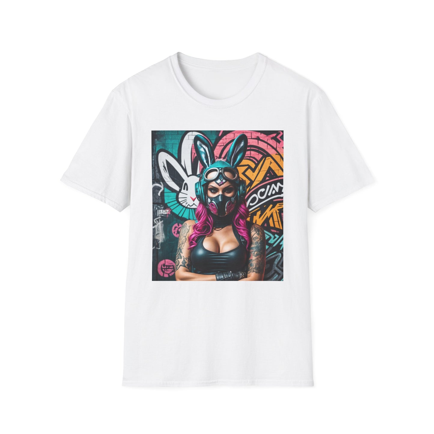 Unisex Softstyle T-paita, game on