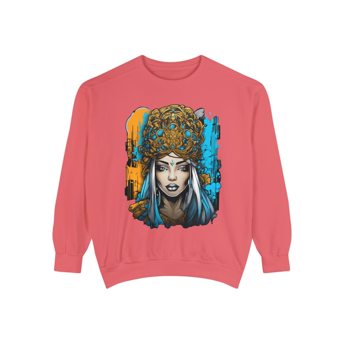 Unisex collegepaita, urban queen