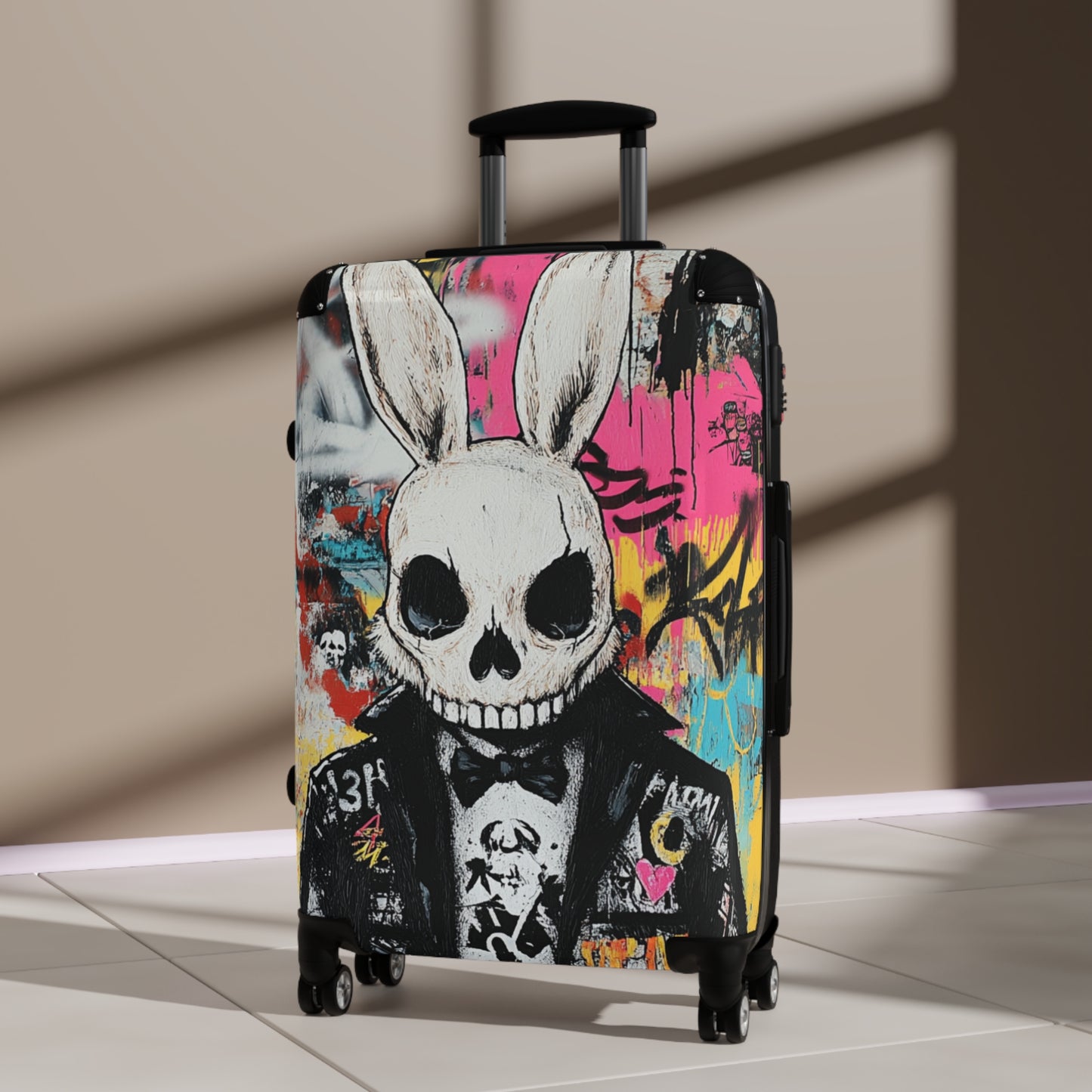 Naughty Rabbit Skull rabbit matkalaukku – matkusta tyylillä
